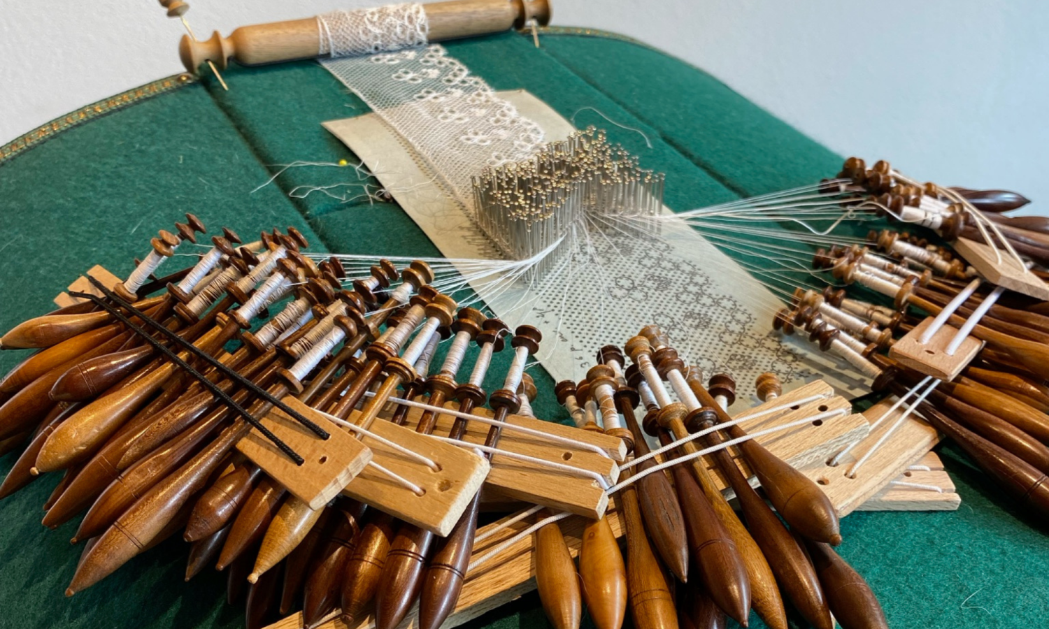 Initiation à la dentelle aux fuseaux