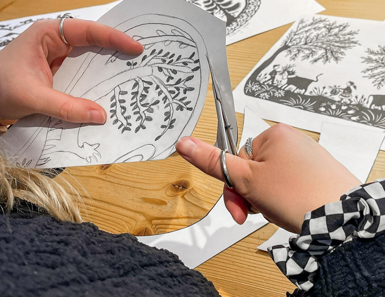 Atelier de découpage au ciseau (3h)